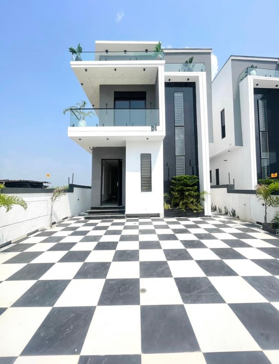Luxury property aerial view